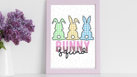 Bunny Squad printable