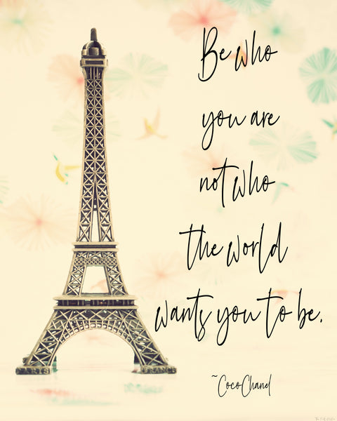 Be Who You Are printable