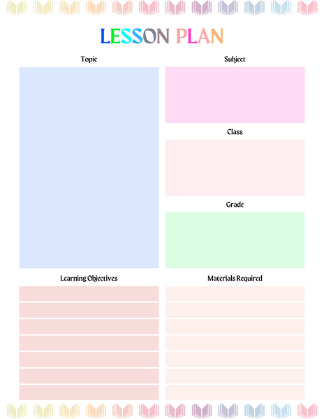 Teacher Planner [99 pages]