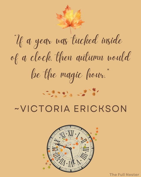 Autumn is the Magic Hour printable