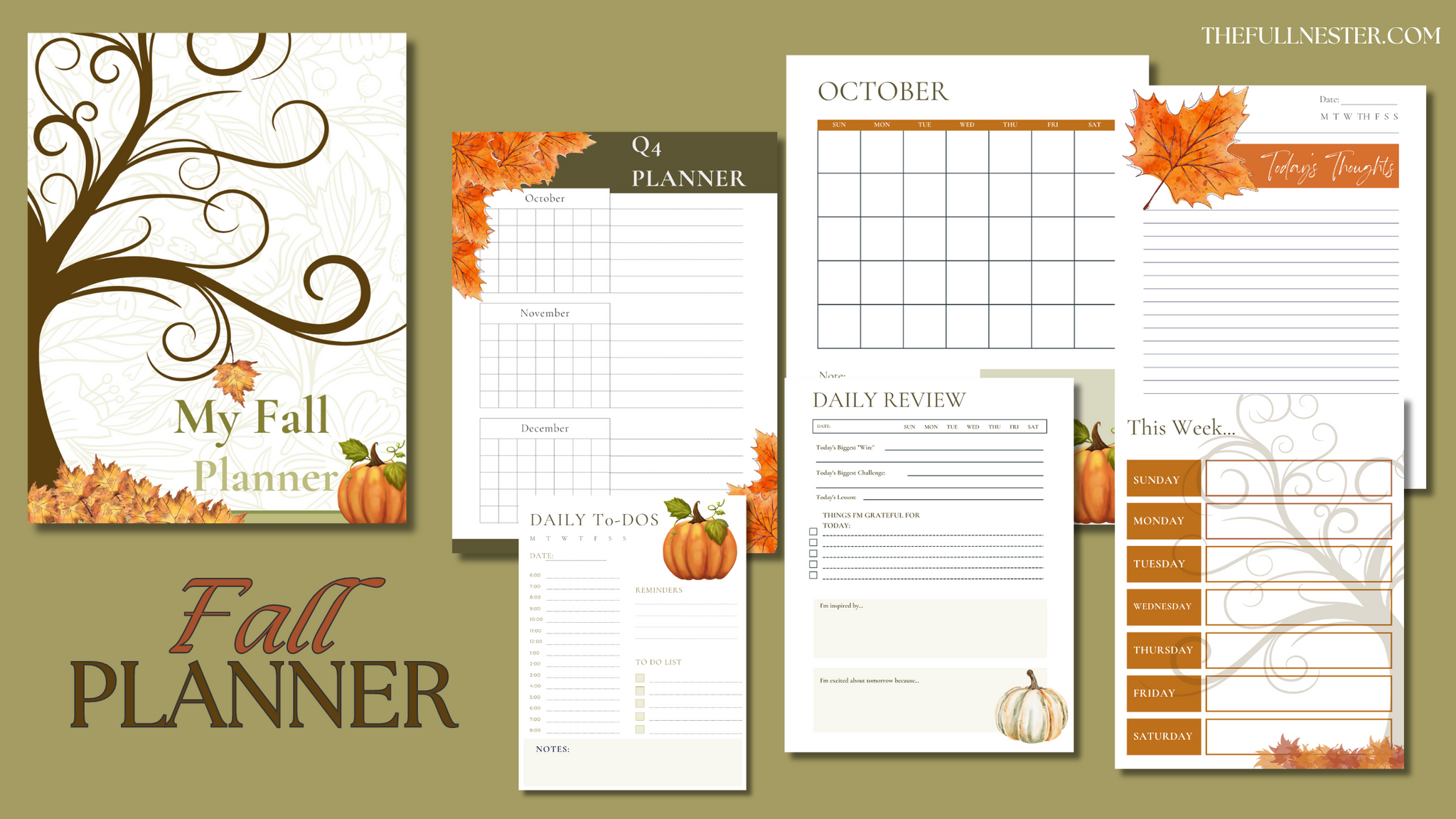 Fall Planner [204 pages]