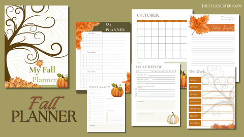 Fall Planner [204 pages]