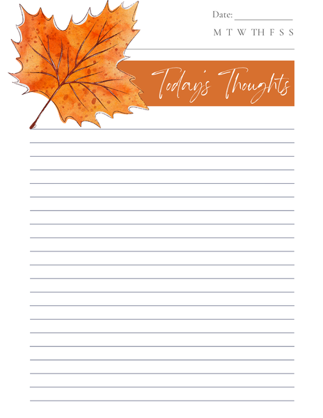 Fall Planner [204 pages]