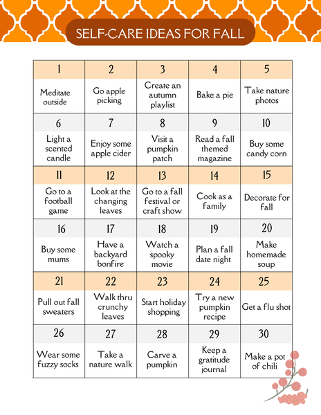 Fall Self-Care Planner [8"x10"]