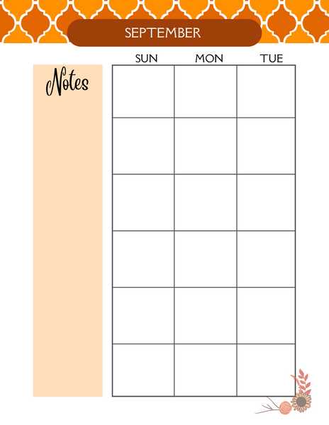 Fall Self-Care Planner [8"x10"]