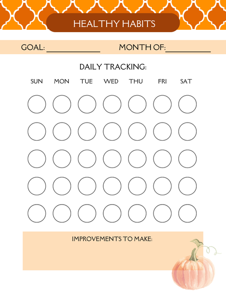 Fall Self-Care Planner [8"x10"]