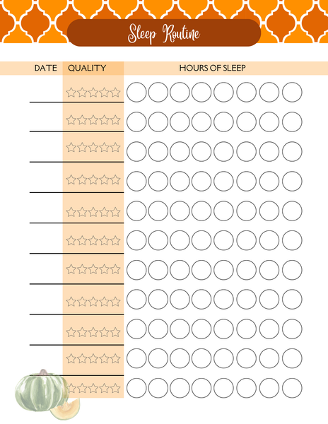 Fall Self-Care Planner [8"x10"]