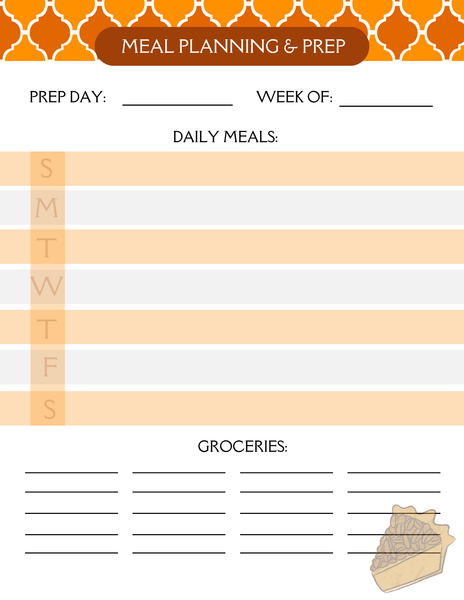 Fall Self-Care Planner [8"x10"]