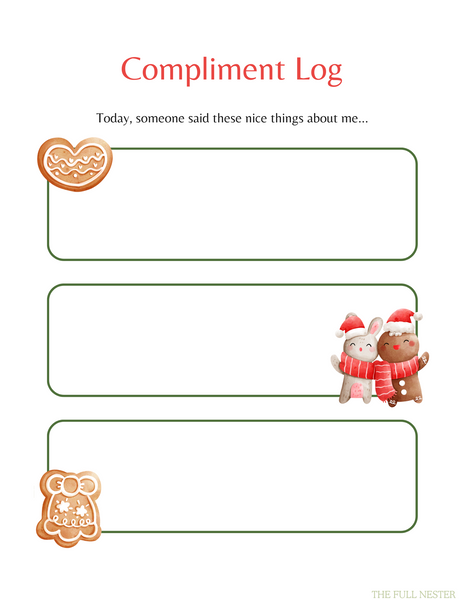 Gingerbread Journeys Self-Esteem Journal