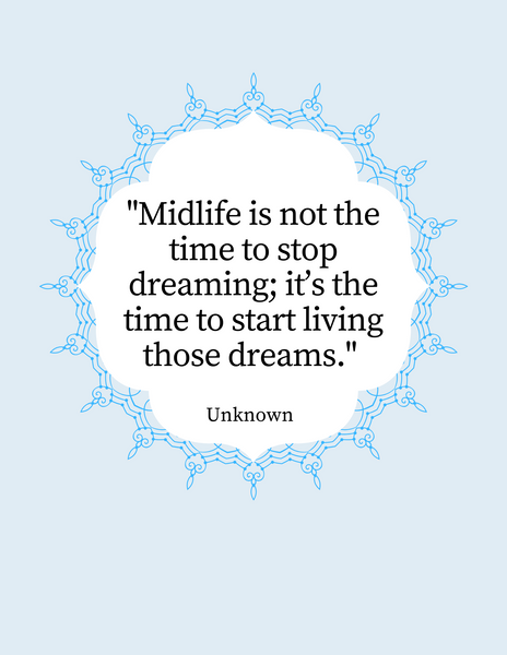 Midlife Blueprint Workbook - [32 pages]