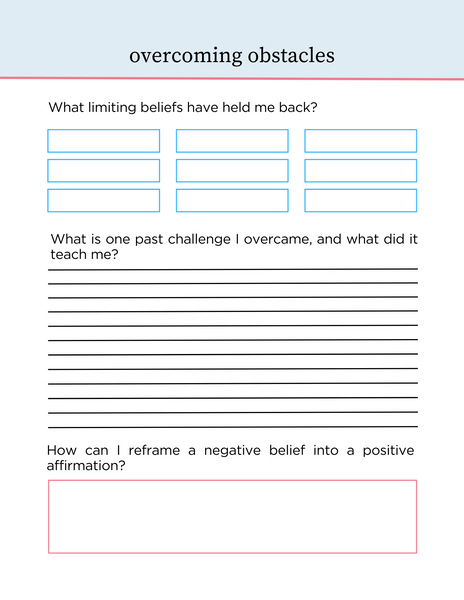 Midlife Blueprint Workbook - [32 pages]