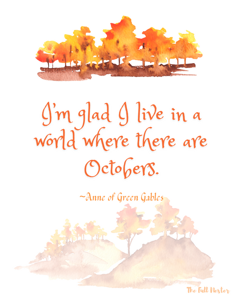 A World Where There Are Octobers printable