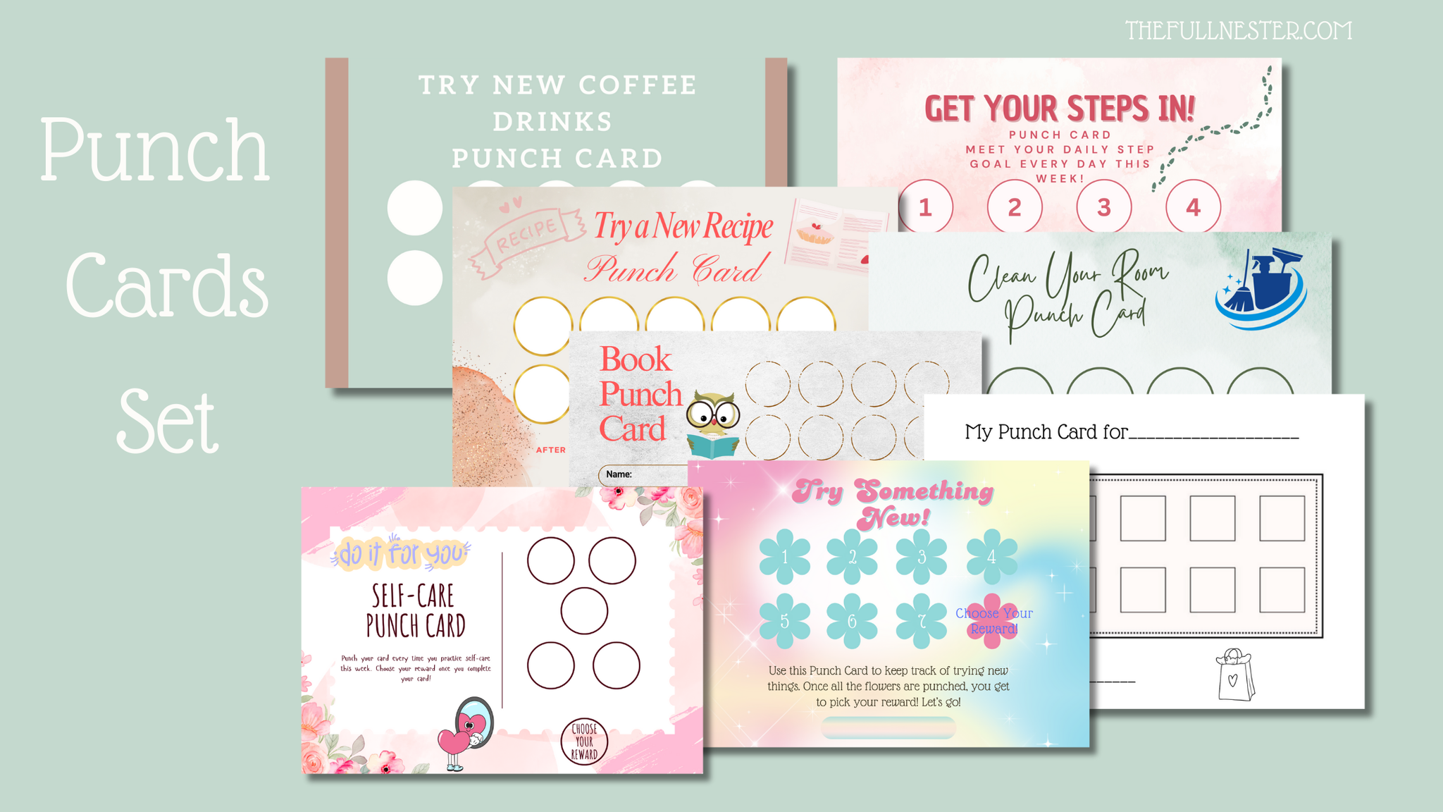 Punch Card Set [10 Cards]