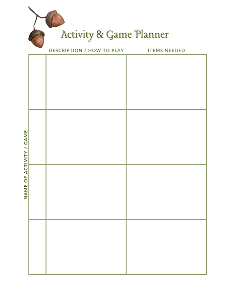 Thanksgiving Event Planner - [57 pages]