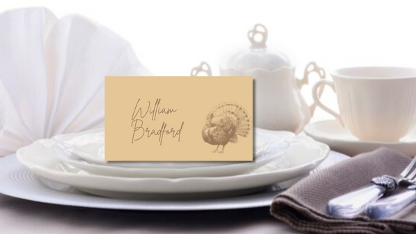 Thanksgiving Placecards Set of 4
