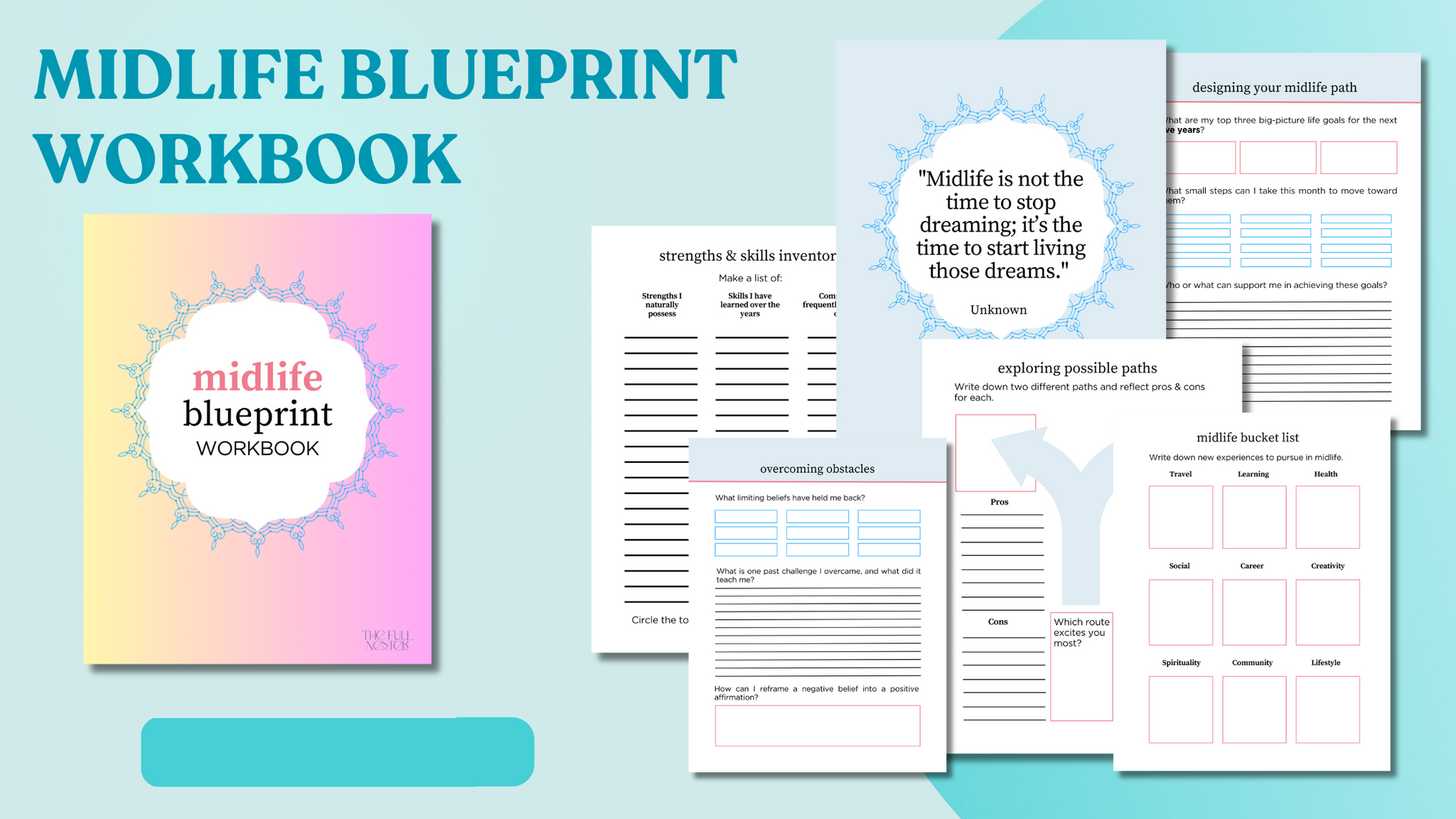 Midlife Blueprint Workbook - [32 pages]