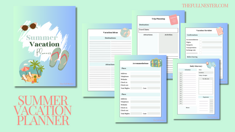 Summer Vacation Planner