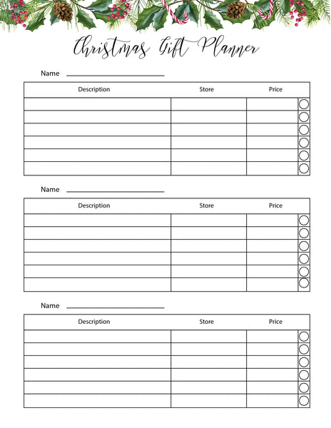 Christmas Holiday Planner - [100 pages]