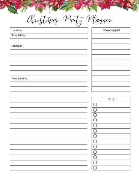 Christmas Holiday Planner - [100 pages]