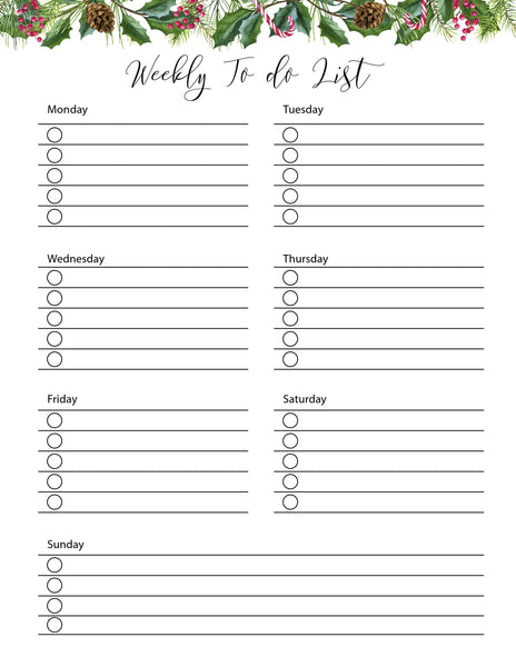Christmas Holiday Planner - [100 pages]