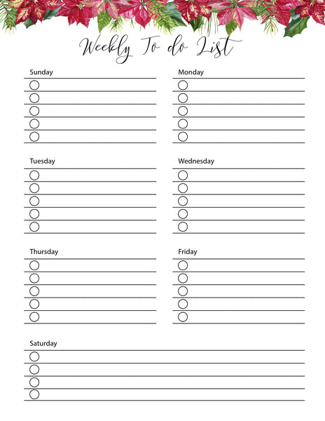 Christmas Holiday Planner - [100 pages]