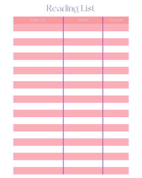 Undated Planner [80 pages]