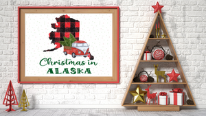 Alaska Christmas printable