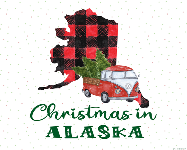 Alaska Christmas printable