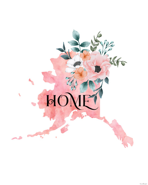 Alaska Home State printable