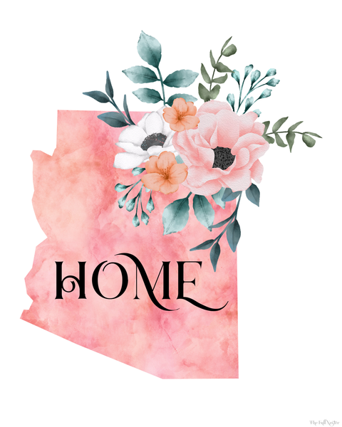 Arizona Home State printable