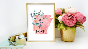 Arkansas Home State printable