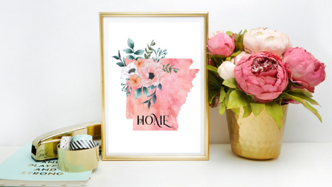 Arkansas Home State printable