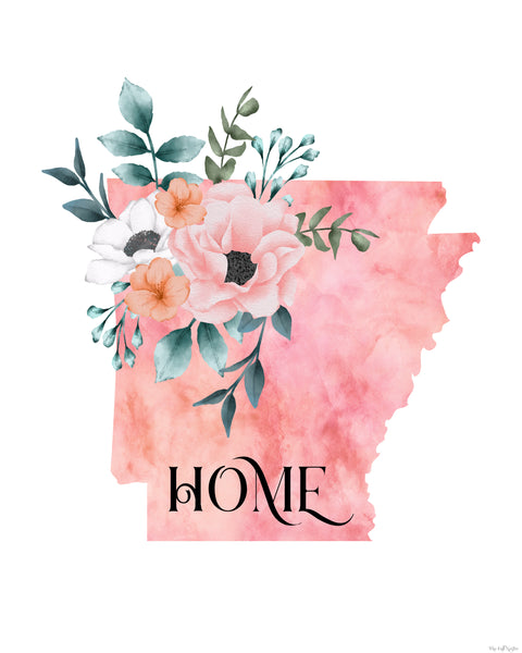 Arkansas Home State printable