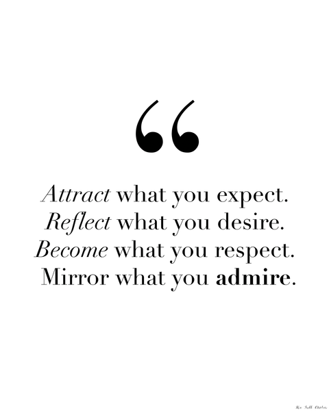Attract What You Expect printable