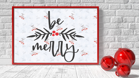 Be Merry printable