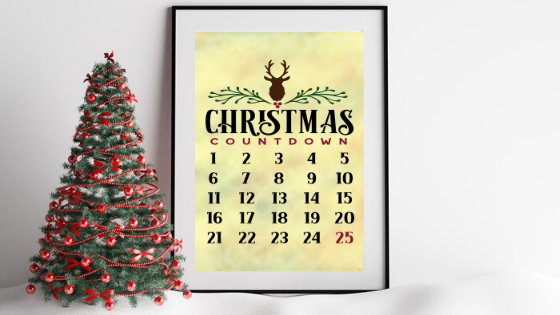 Christmas Countdown printable