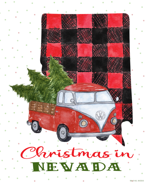 Nevada Christmas printable