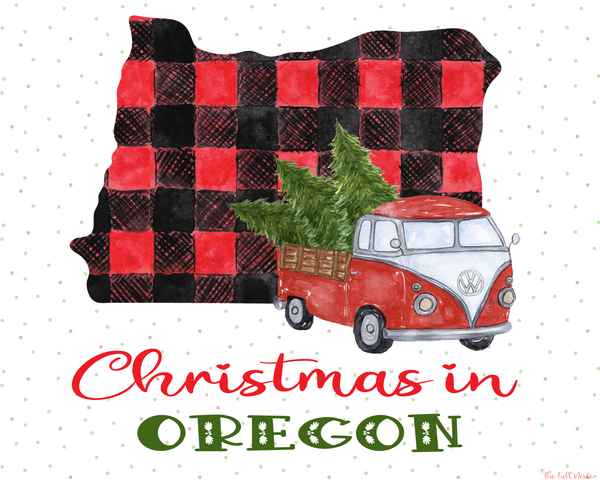 Oregon Christmas printable