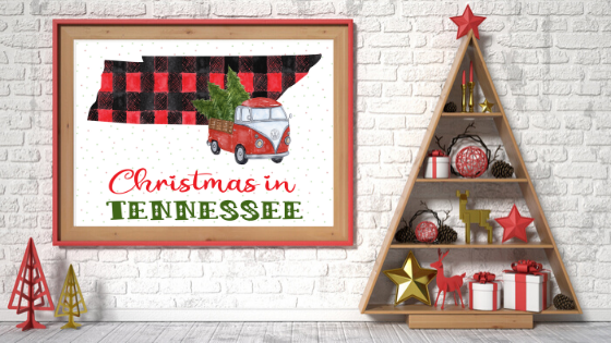 Tennesee Christmas printable