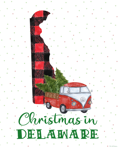 Delaware Christmas printable