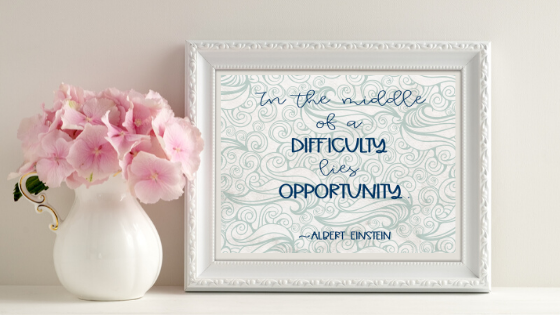 In the Middle of Difficulty printable