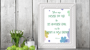 Dream a New Dream printable