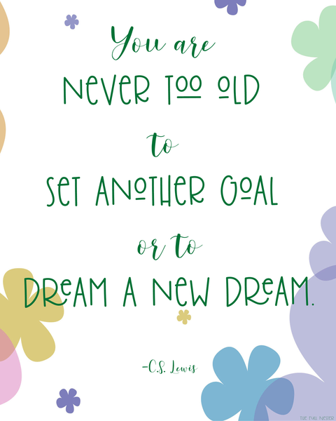 Dream a New Dream printable