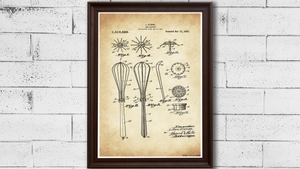 1922 Egg Beater Patent Drawing