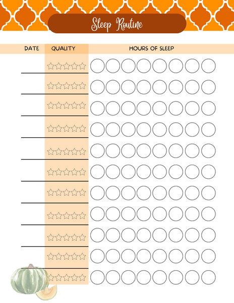 Fall Self-Care Planner [8"x10"]