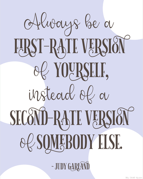 First Rate Version printable