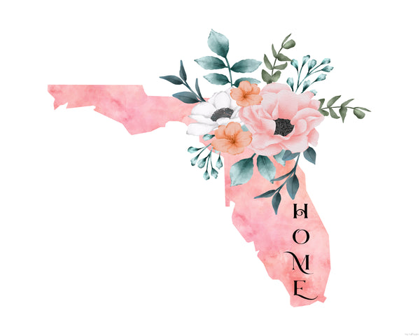 Florida Home State printable