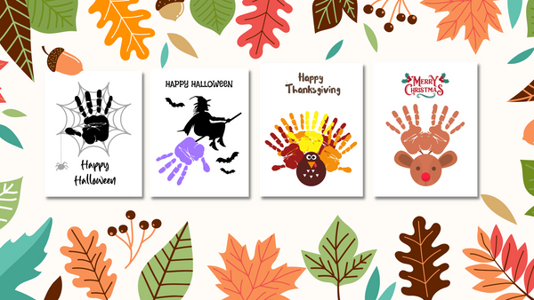 Handprint Fall Art Templates