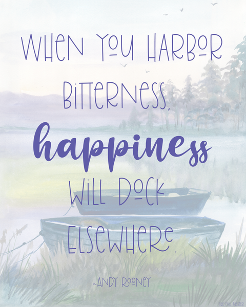 Harbor Happiness Printable