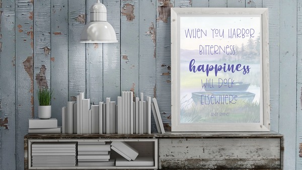 Harbor Happiness Printable